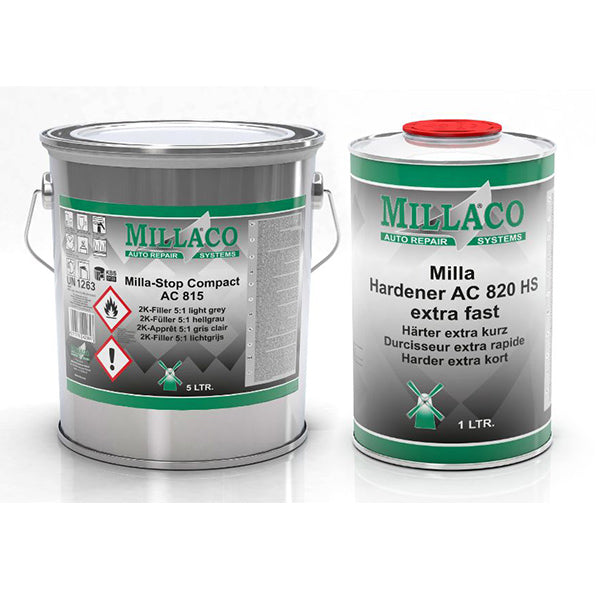 Millaco AC 815 Grey 5Lt Kit with AC820 (1LT)