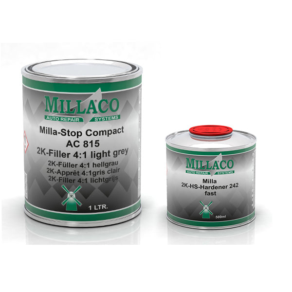 Millaco AC815 1.5Lt Kit with HS Hard 242 Fast (500ML)
