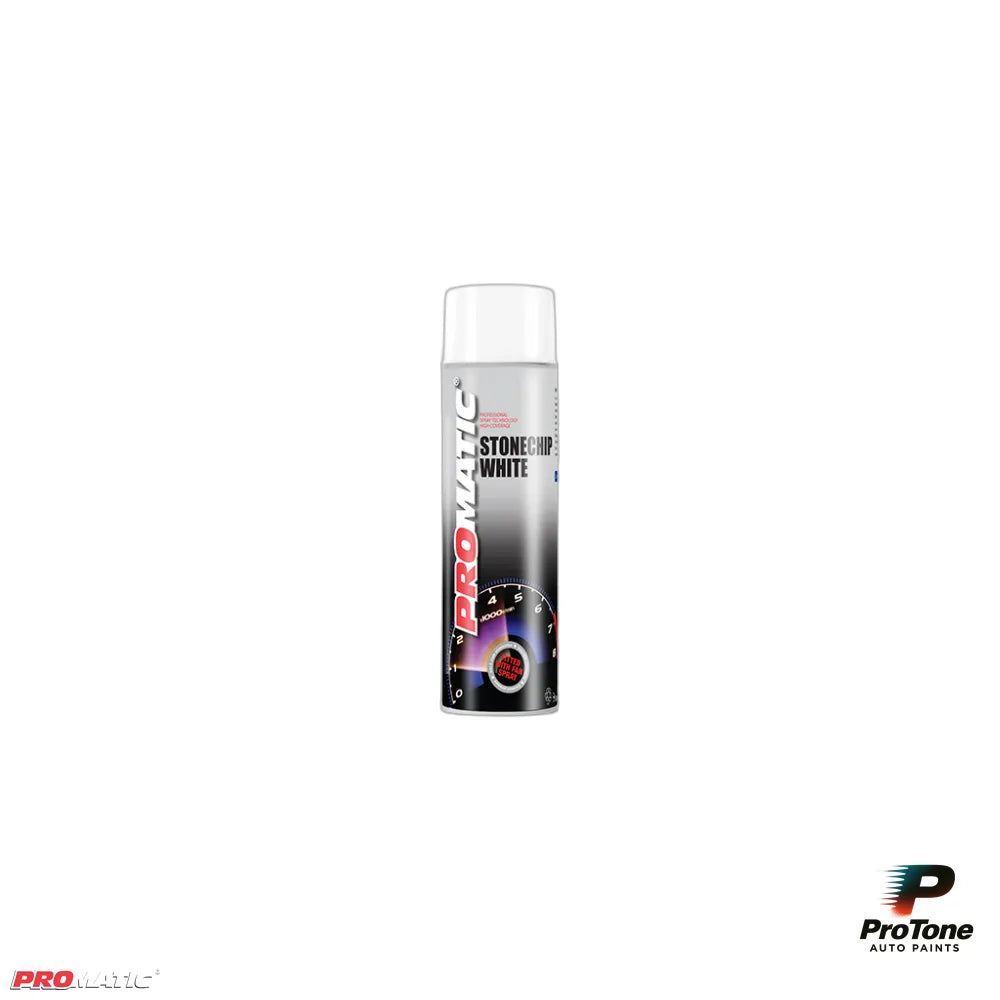 Promatic Stonechip Aerosol White 500ml