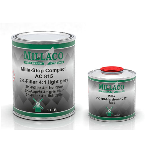 Millaco AC815 1.5Lt Kit with HS Hard 242 Fast (500ML)