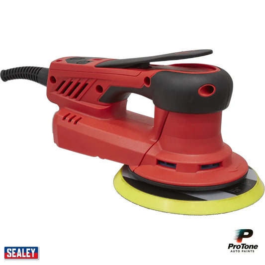 150mm Dual Action Variable Speed Palm Sander 350W/230V