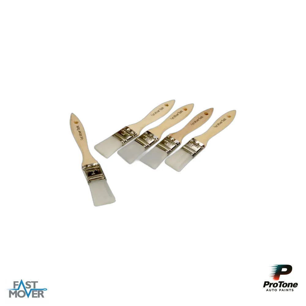 Stiff Nylon Brushable Seam Sealer Brush With Wooden Handle. 25Mm Wide