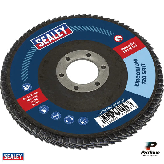 115mm Zirconium Flap Discs 120Grit