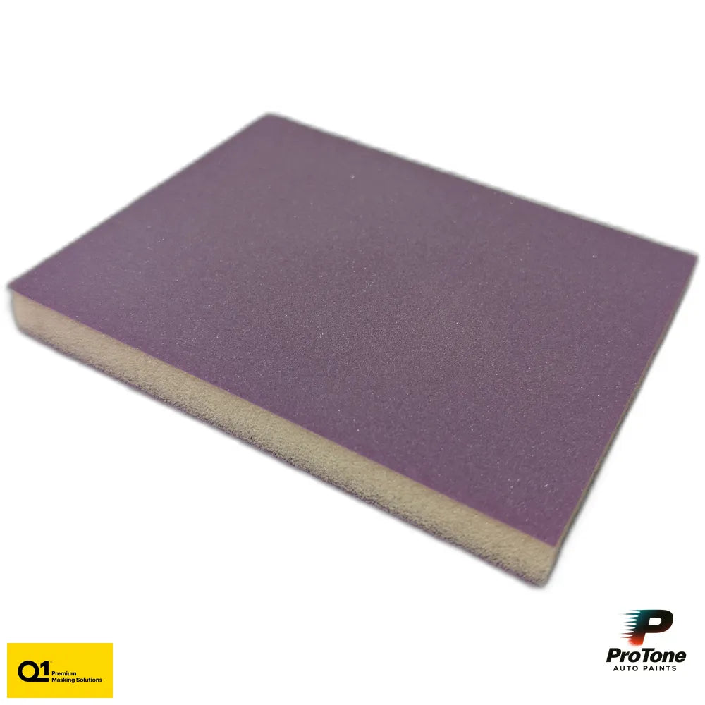 Q1 Double Sided Sanding Sponge Microfine