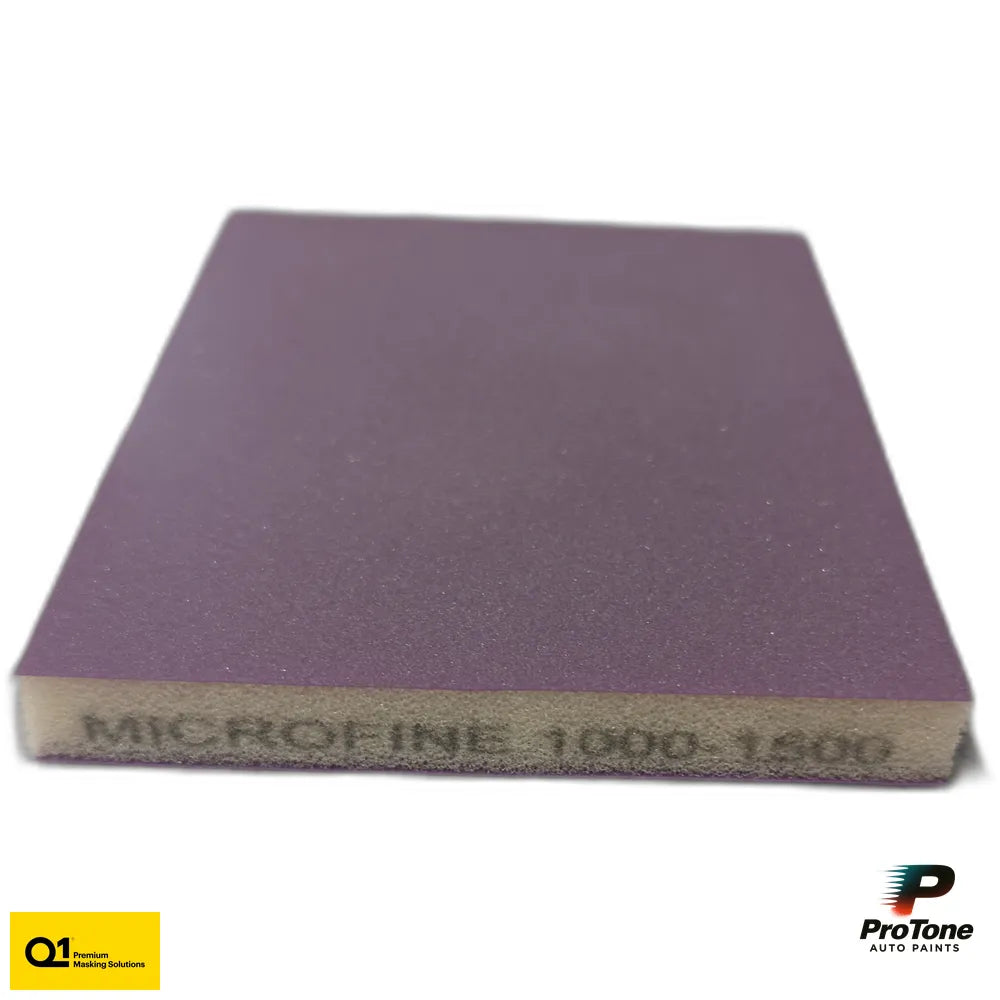 Q1 Double Sided Sanding Sponge Microfine