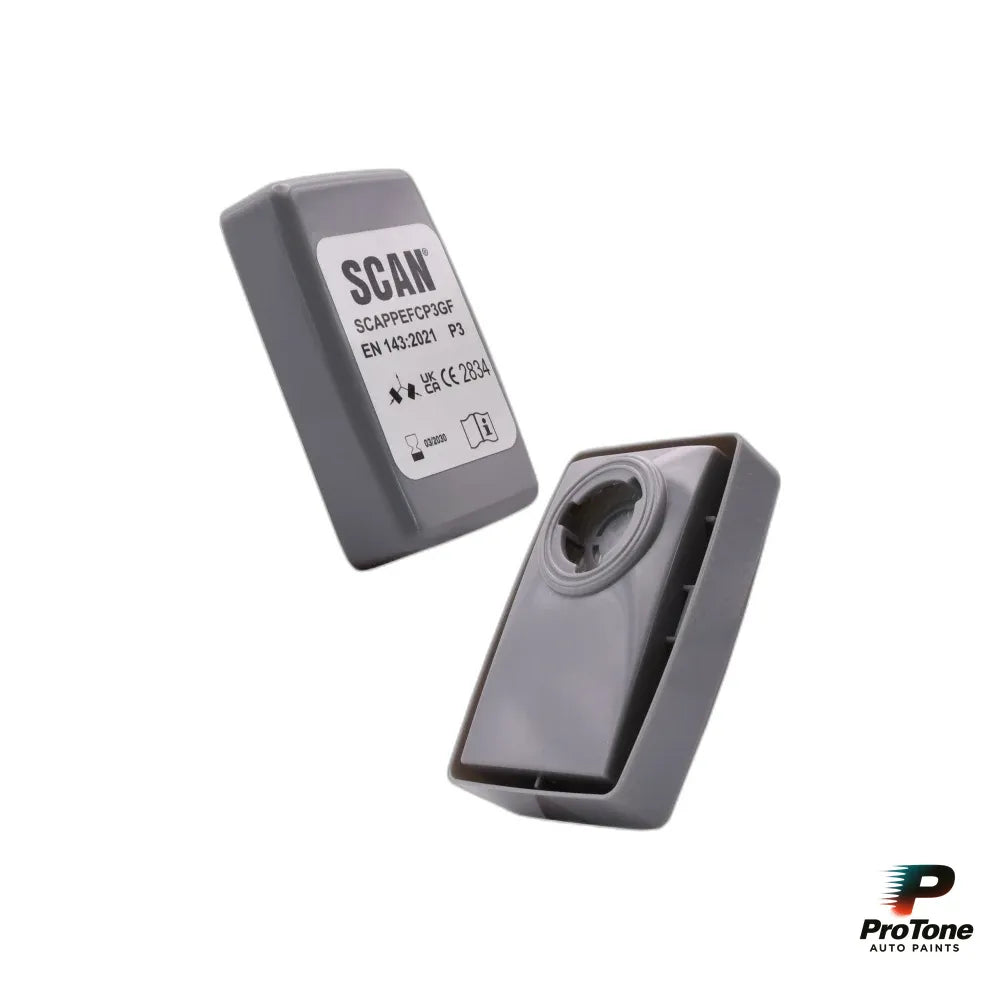 Twin Half Mask P3R Particle Filter Cartridge (Pack of 2)