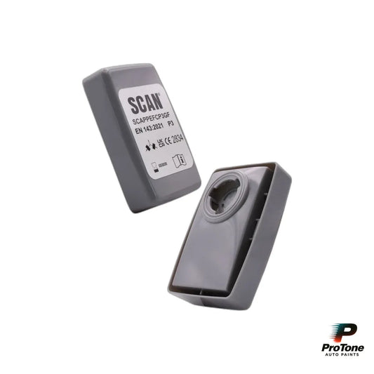 Twin Half Mask P3R Particle Filter Cartridge (Pack of 2)