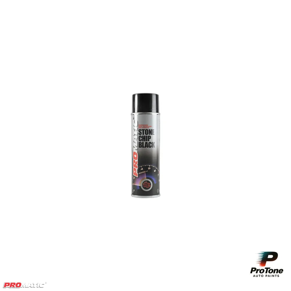 Promatic Stonechip Aerosol Black 500ml