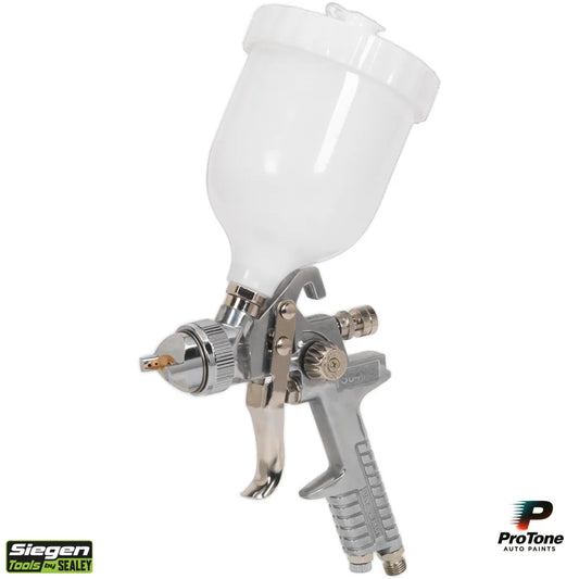 Siegen General-Purpose Gravity Feed Spray Gun 1.4mm Set-Up